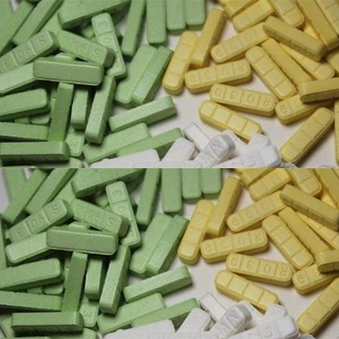 Xanax (alprazolam) Colors